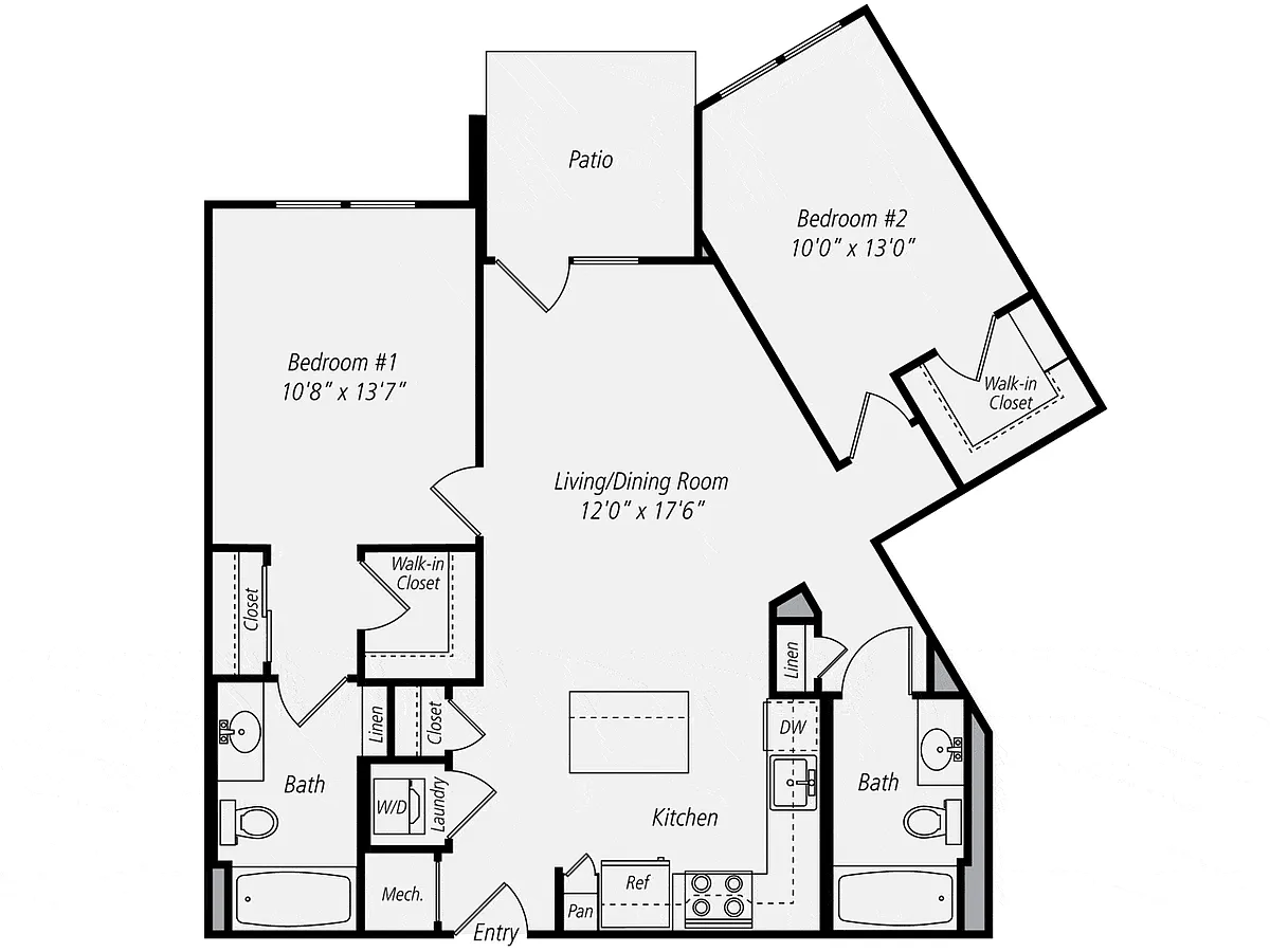 Floor plan B6