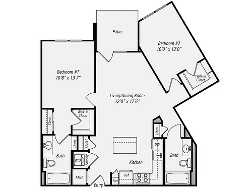 Floor plan B6