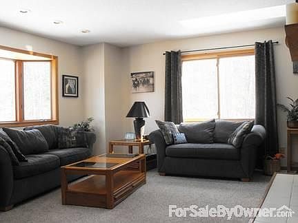 Light filled with large windows
