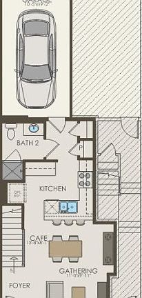 First Floor 2 br 2 ba