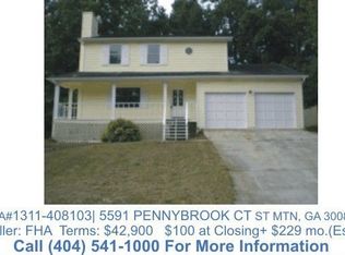 5591 Pennybrook Ct, Stone Mountain, GA 30087