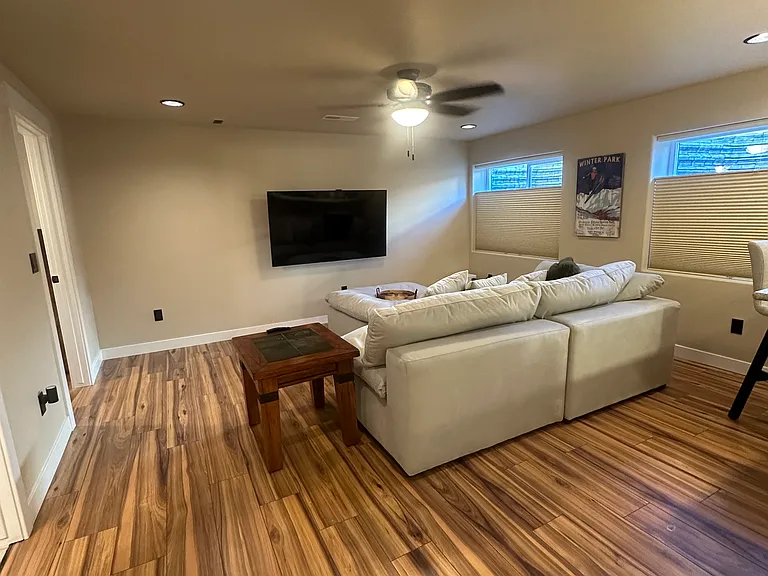 Basement Apartment, Living Room