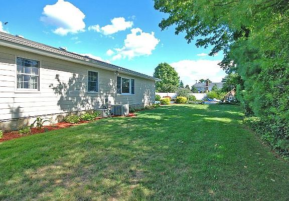 Ample backyard living space
