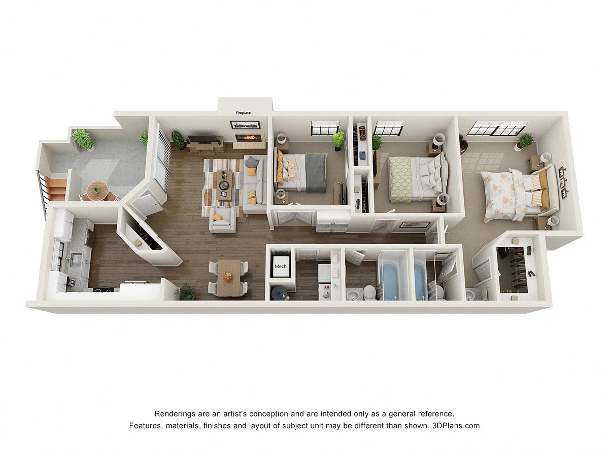 Floor plan Residence 6 Luxury