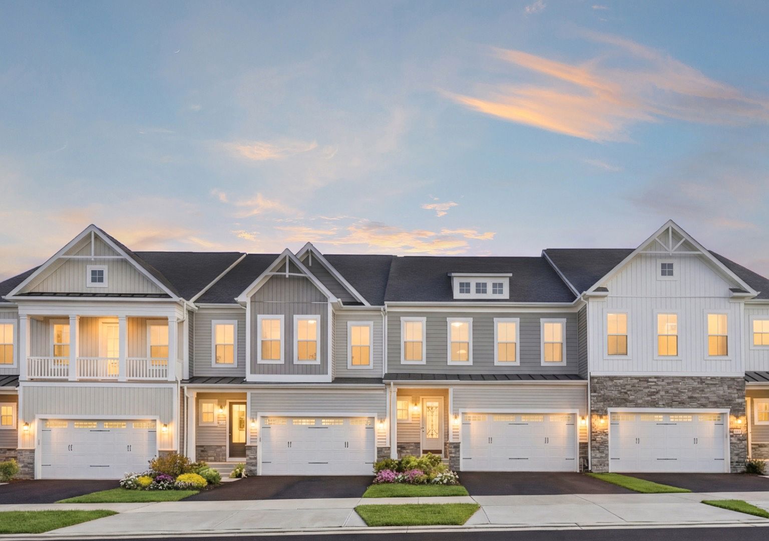 Orchid Plan, Brunswick Crossing Townhomes, Brunswick, MD 21716