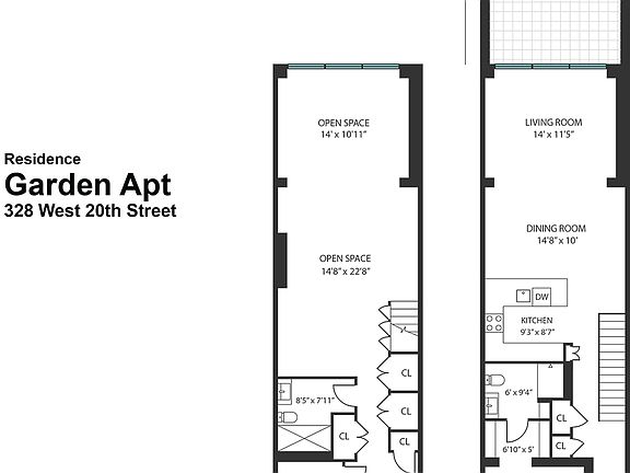 2nd image of 328 W 20th St