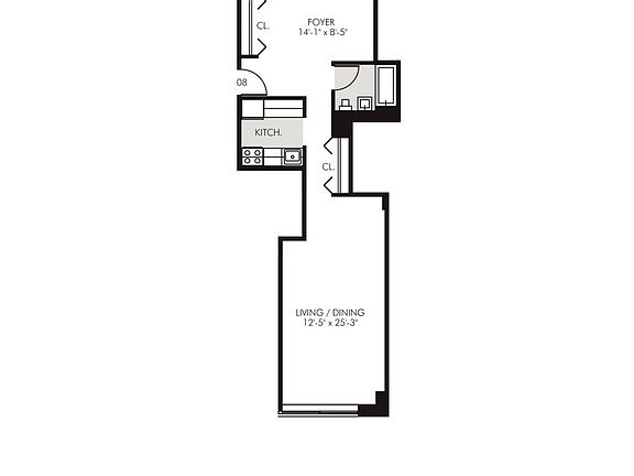 2nd image of 45 Wall St APT 508
