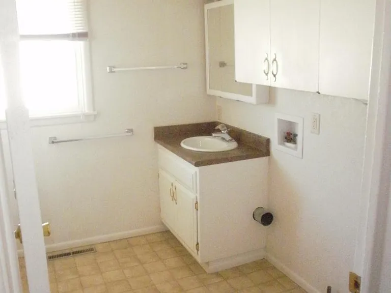 Washer / Dryer Hookups on the right