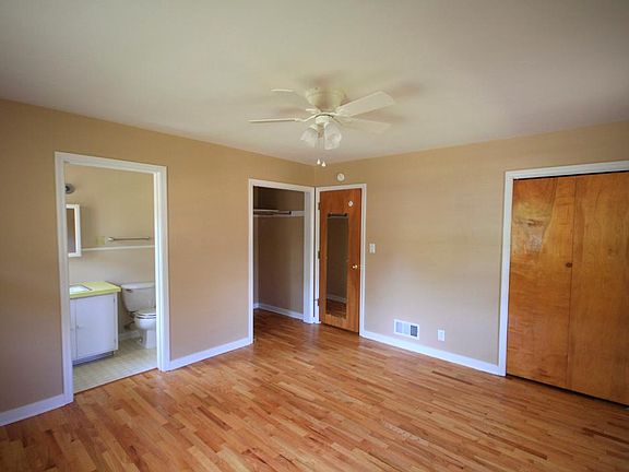 Master Bedroom with en suite one half bath
