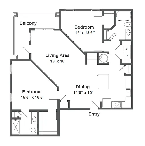 Floor plan B3-1279
