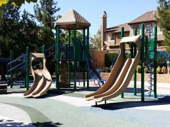 Playground in neighborhood