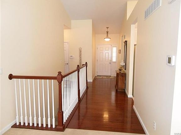 Beautiful hardwood entry