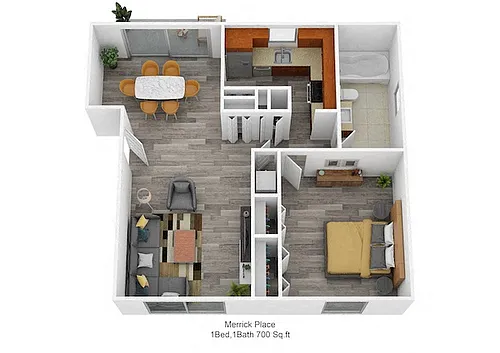 Floor plan The Bourbon