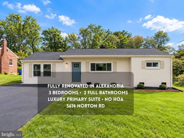 5614 Norton Rd, Alexandria, VA 22303