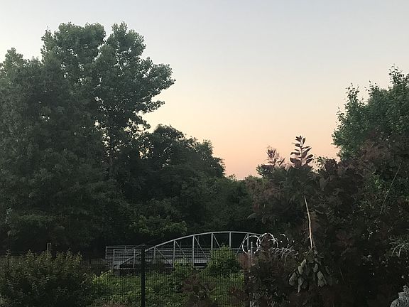 Views of the Atlanta Beltline from the property.