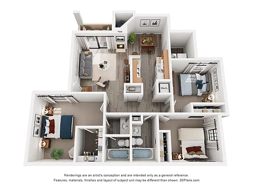 Floor plan Mesilla
