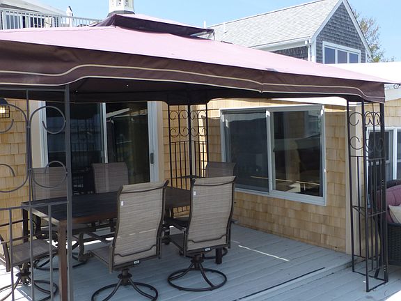 Deck facing water