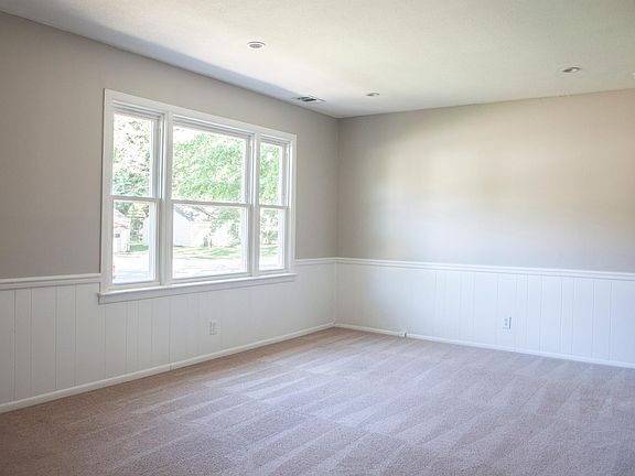 The living room with fresh paint!