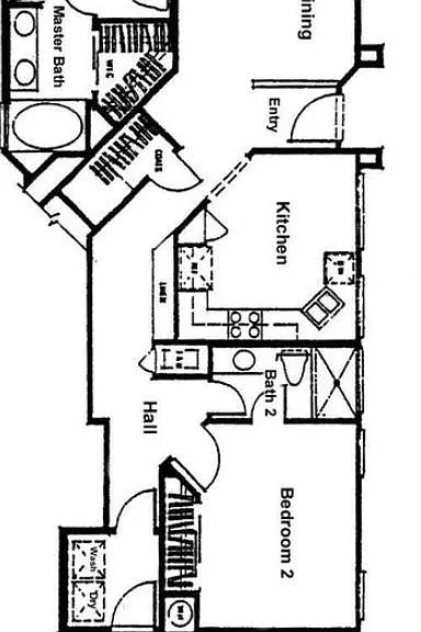 Floor plan reversed. Corner lot. All Bedroom Suites have Mt Views, Large closets & Attached bath.