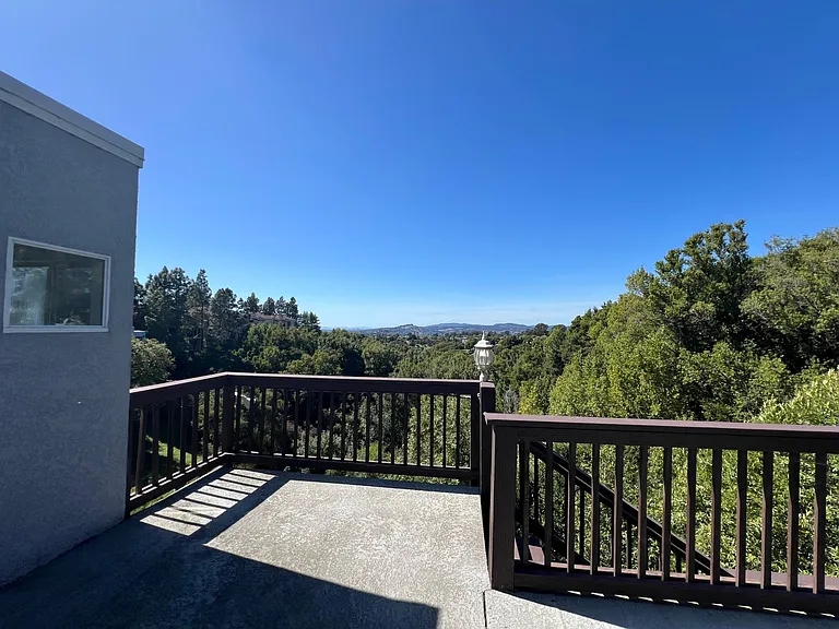 Master bedroom balcony