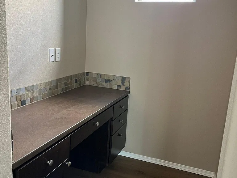 Home office off great room