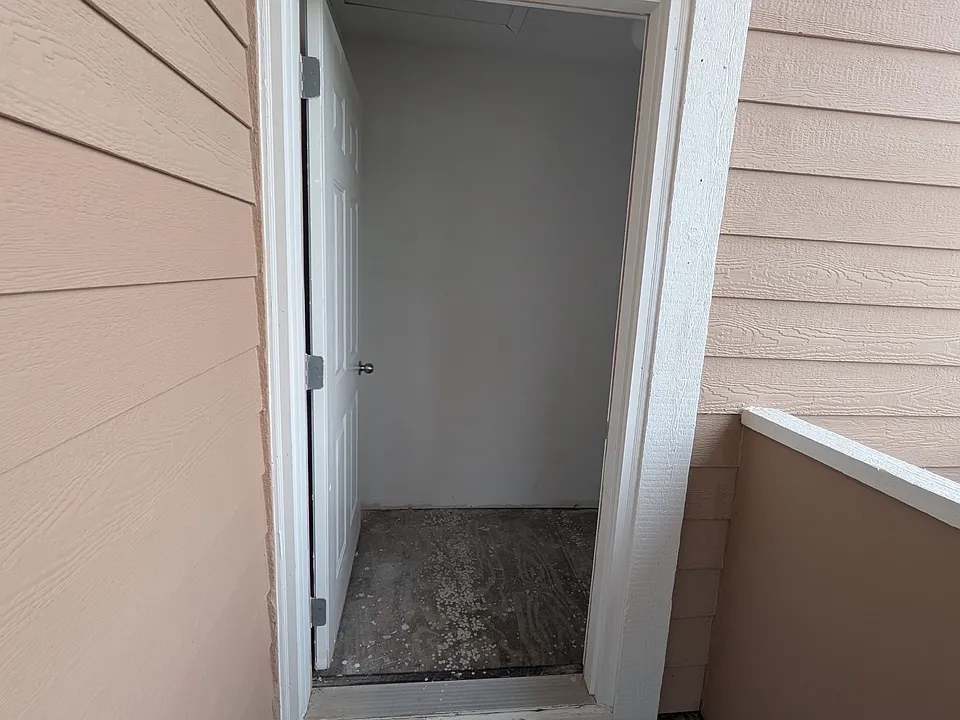 Exterior Storage Closet