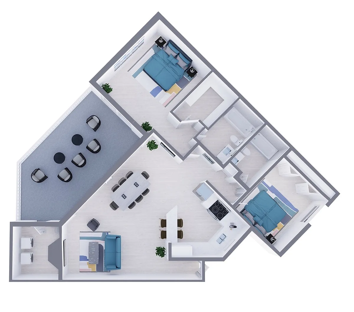 Floor plan B3 Classic