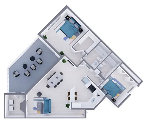 Floor plan B3 Classic