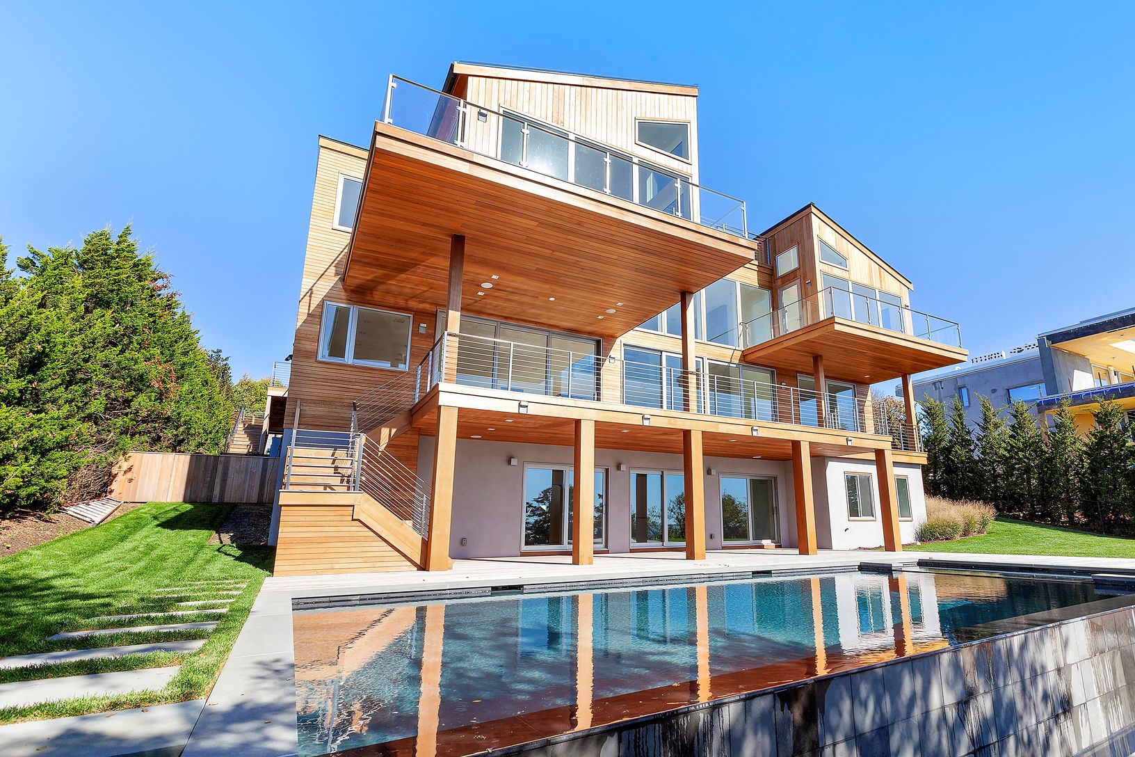  Infinity pool and 1500 square feet of exterior entertaining space