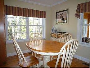 Eat in area in kitchen