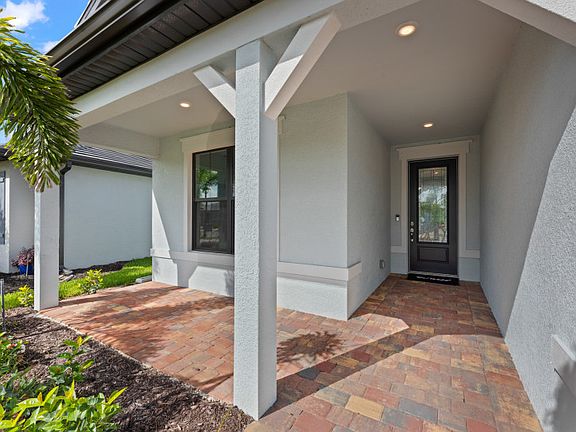 Welcoming front porch