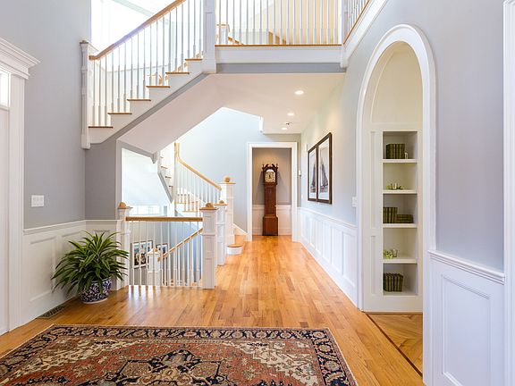 Two story foyer