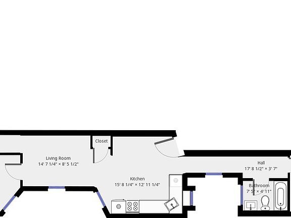 2nd image of 5 W 102nd St #1A