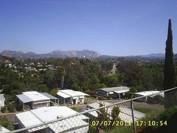 view off the patio
