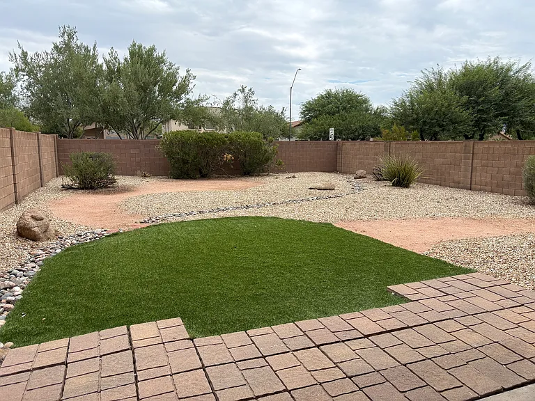 Private, Fenced backyard
