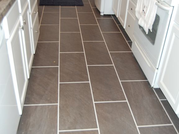 Tile in Kitchen and Sun Room