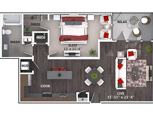 Floor plan A4a