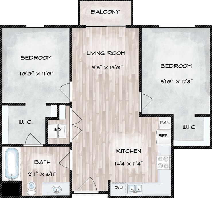B1 Floorplan Diagram