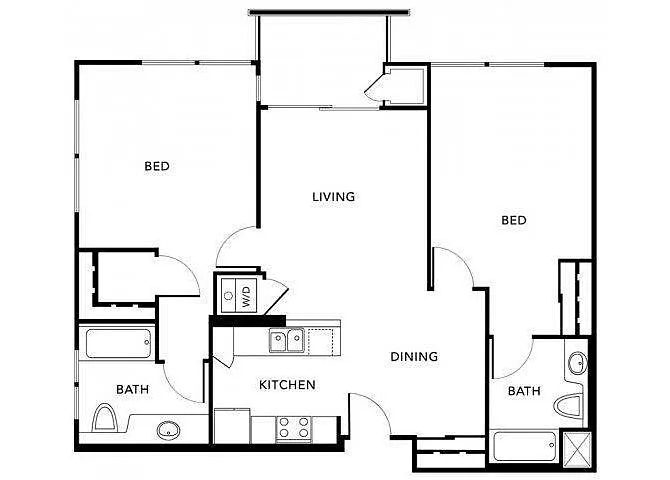 Floor plan Plan B (Ticino)