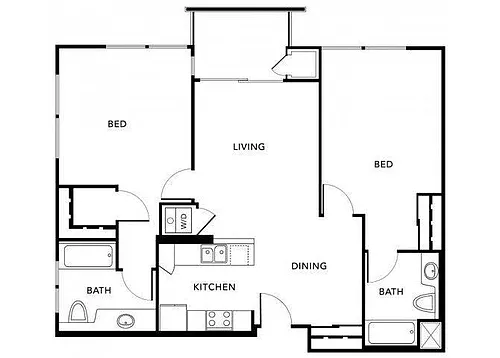 Floor plan Plan B (Ticino)