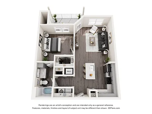 Floor plan A2 - Asheville
