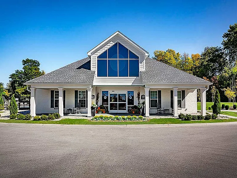 The clubhouse at 32 Union is more than a pretty facade _ it's a welcoming space for gathering, relaxing, and feeling part of the community.
