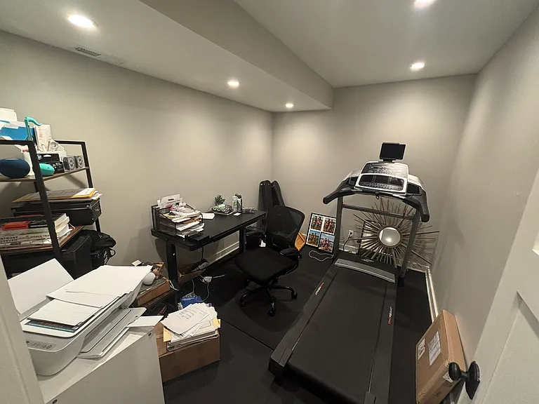 Work out room or office or storage space.