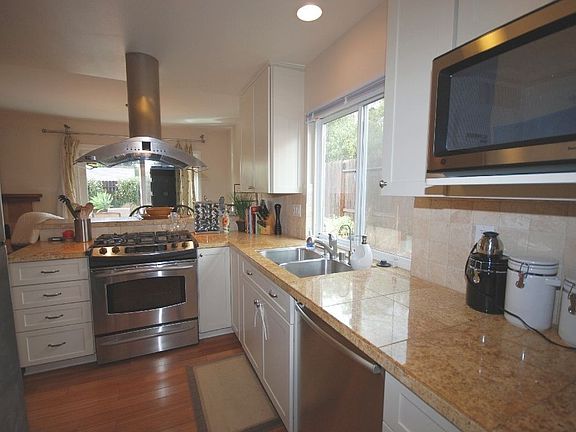 Remodeled Kitchen with Stainless Steel Appliances