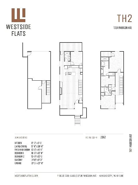 Floor plan TH2