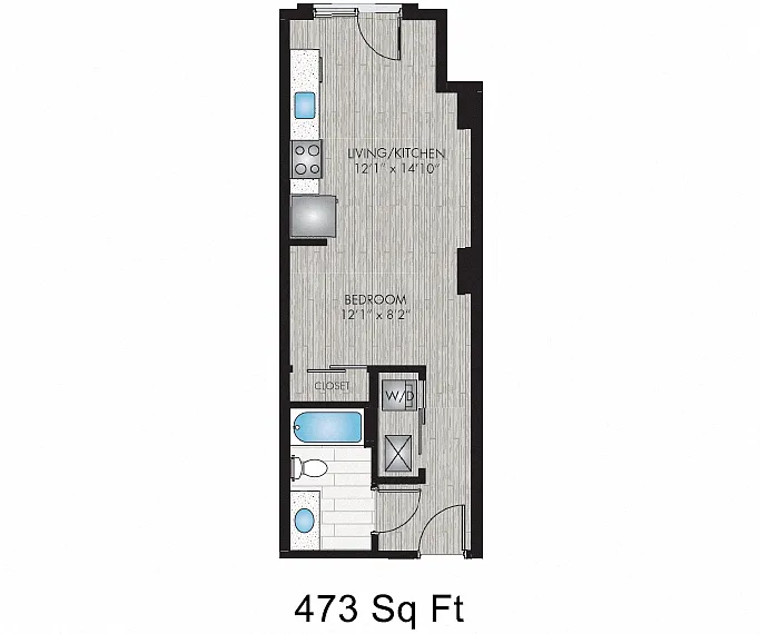Floor plan Berkeley I & II