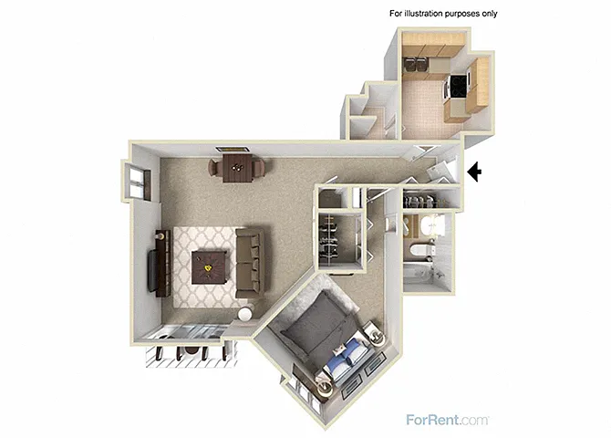 Floor plan Dockside - C/G