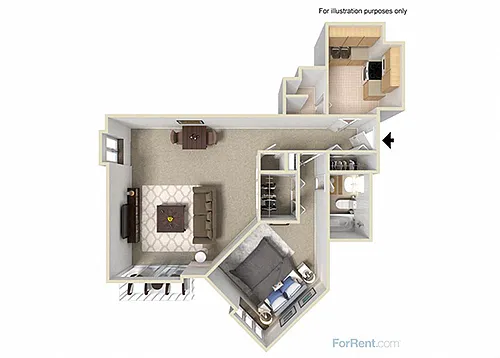 Floor plan Dockside - C/G