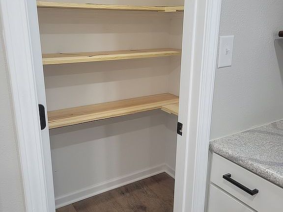 Pantry in kitchen 