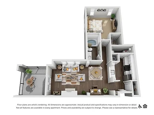 Floor plan 1BL